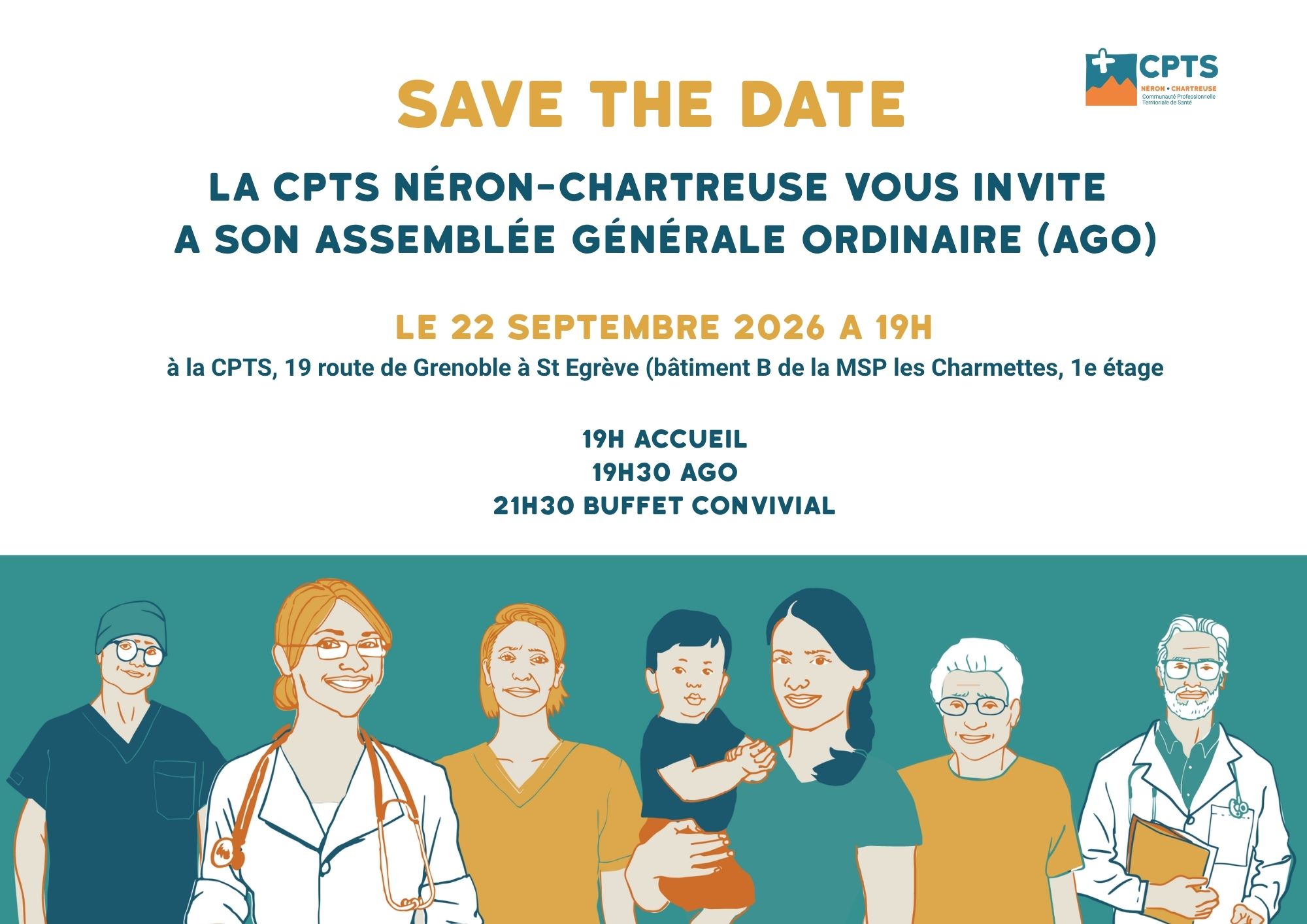 [SAVE THE DATE] AG de la CPTS !